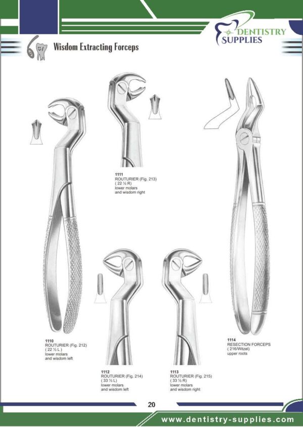 Wisdom Extracting Forceps