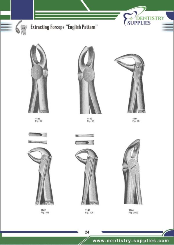 Tooth Extracting Forceps “English Pattern”