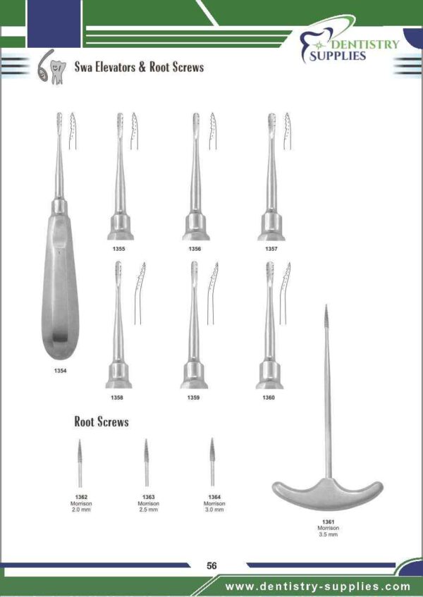 Swa Elevators & Root Screws