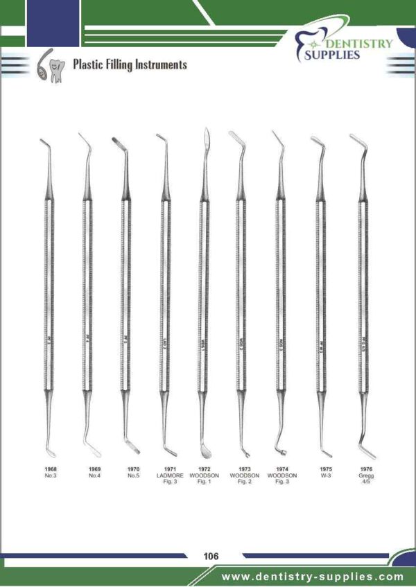 Plastic Filling Instruments