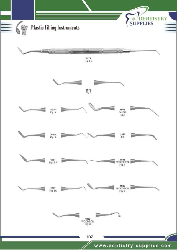 Plastic Filling Instruments