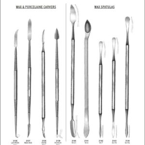 Wax Procelain & Cement Instruments