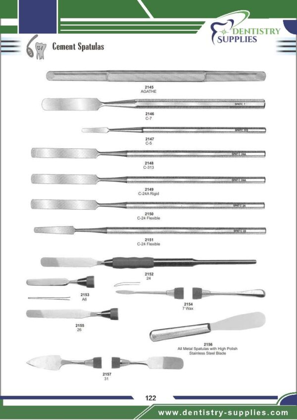 Cement Spatulas