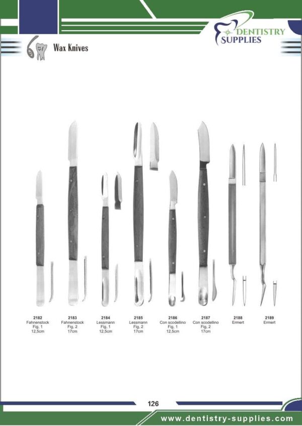 Wax Knives