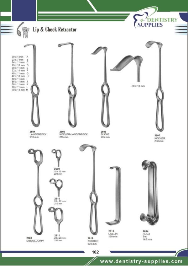 Lip & Cheek Retractors