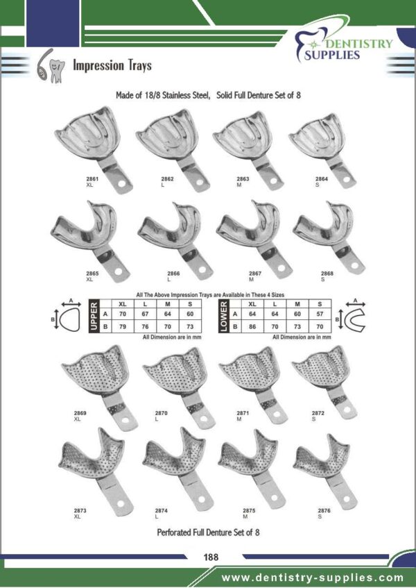 Impression Trays