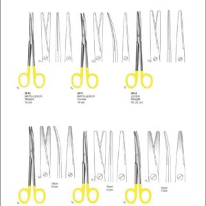 Scissors With Tungsten Carbide Inserts