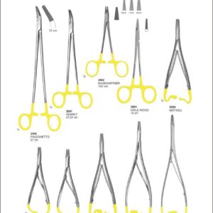 Needle, Holders With Tungsten Carbide Inserts