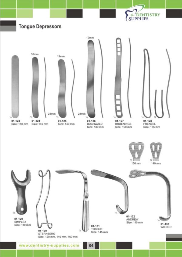 Tonmgue Depressors