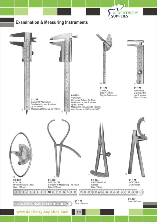 Examination & Measuring Instruments