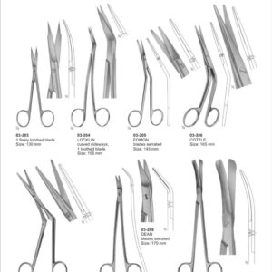 Delicate,Nasal and Tonsil Scissors