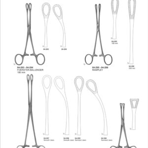 Dressing, Sponge Holding Organ And Tissue Grasping Forceps