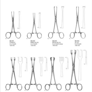 Artery Traction-and Tissue Grasping Forceps