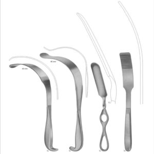 Abdominal And Intestinal Spatulas Bauch- And Darmspatel