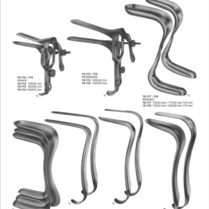 Vaginal Specula Sets Upper And Lower Blades