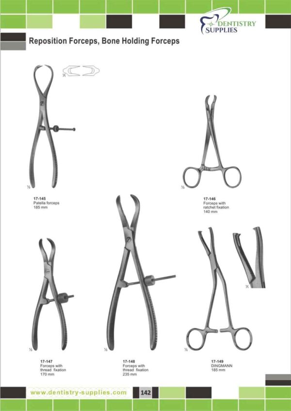 Reposition Forceps, Bone Holding Forceps