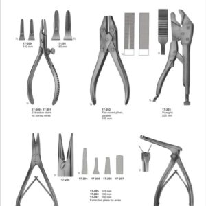 Wire Holding Forceps Flat Nosed Pliers,Pliers For Bending And Cutting Wires