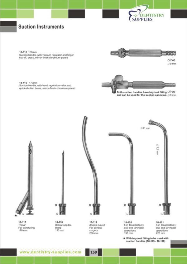 Suction Instruments