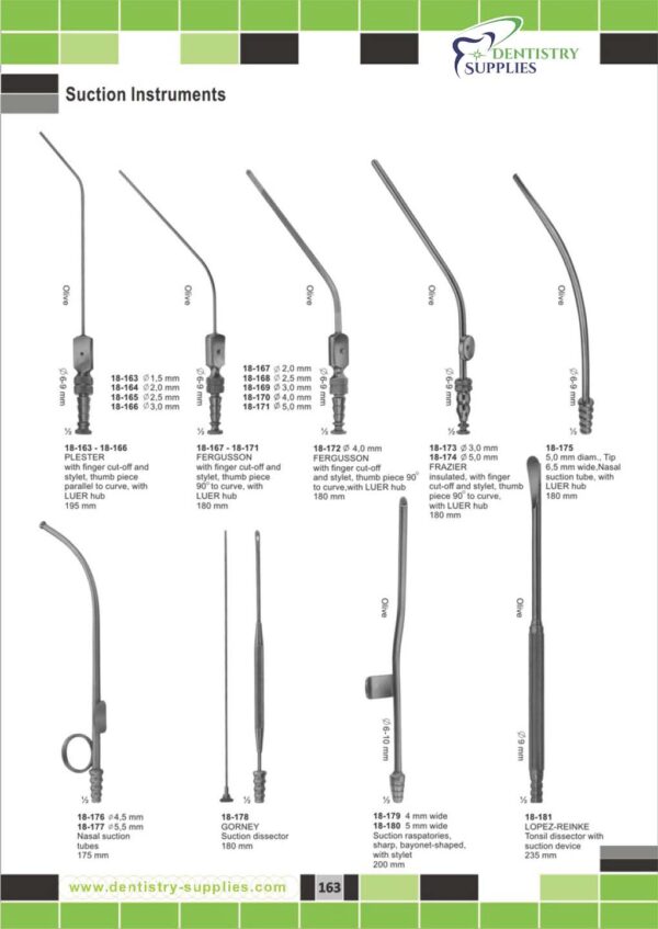 Suction Instruments