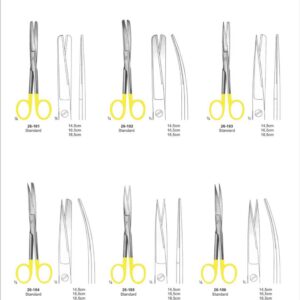 Scissors With Tungsten Carbide Inserts