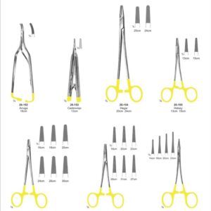 Needle Holders With Tungsten Carbide Inserts