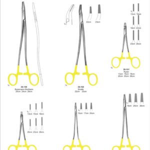 Needle Holders With Tungsten Carbide Inserts